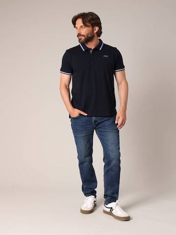 T-Shirt 'Drex' Deeluxe en bleu