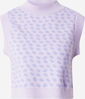 florence by mills exclusive for ABOUT YOU Sweater 'Candy' in Purple: front