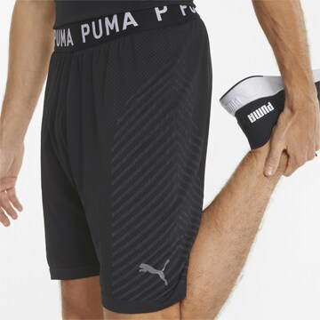 Regular Pantalon de sport PUMA en noir