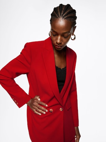 Blazer MANGO en rouge