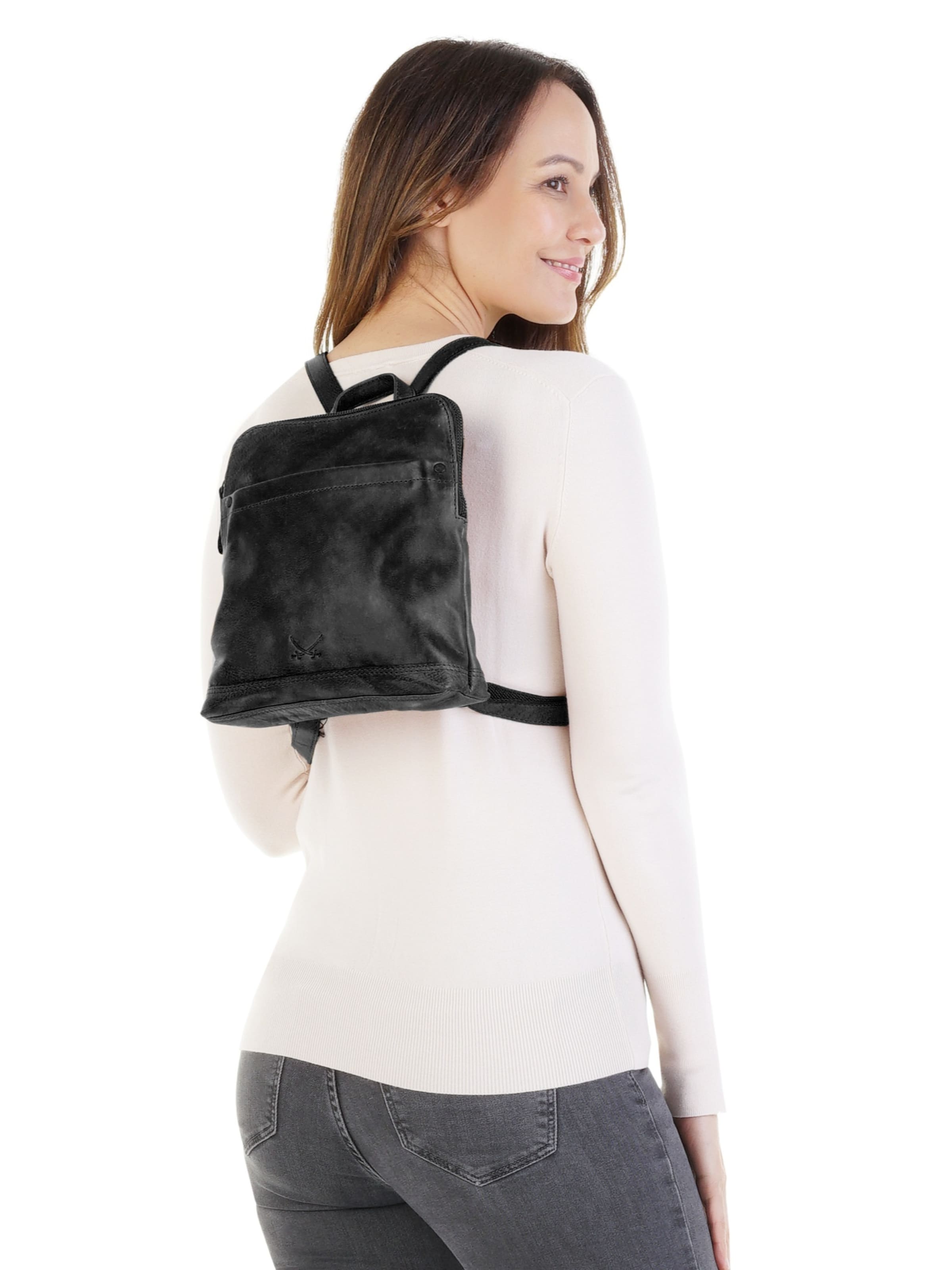 SANSIBAR Rucksack‌‌‌ in Schwarz