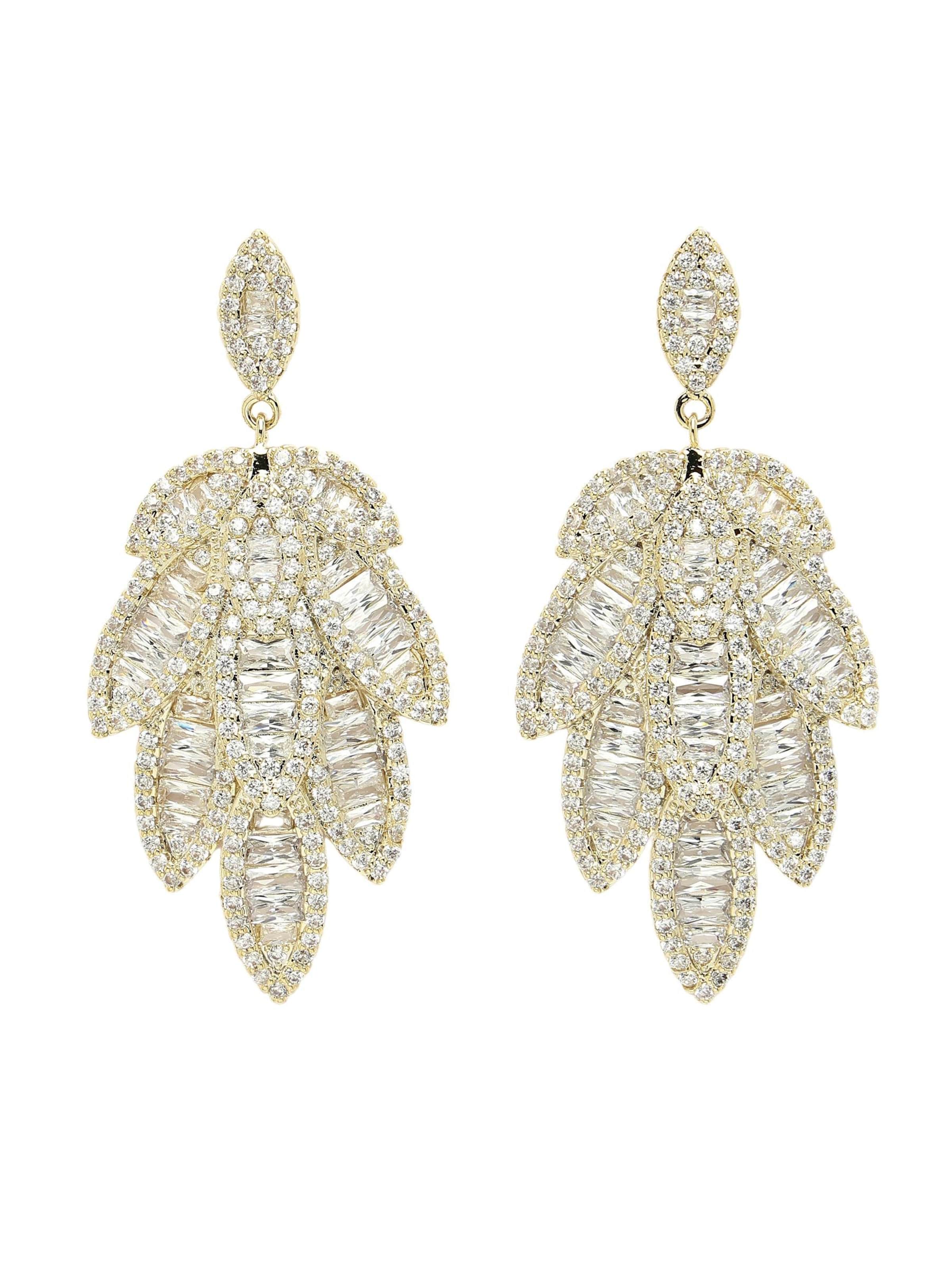 AVANT-GARDE PARIS Earrings 'Valeriaia' in Gold: front