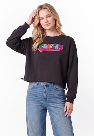MYMO - Sweatshirt em preto: frente