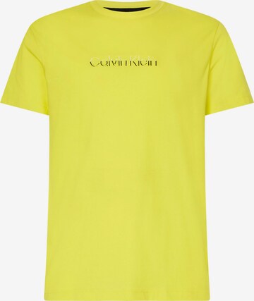 Calvin Klein Shirt in Yellow: front