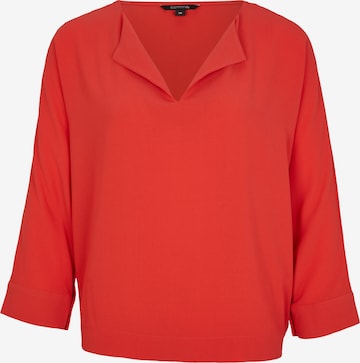 COMMA Blouse in Rood: voorkant