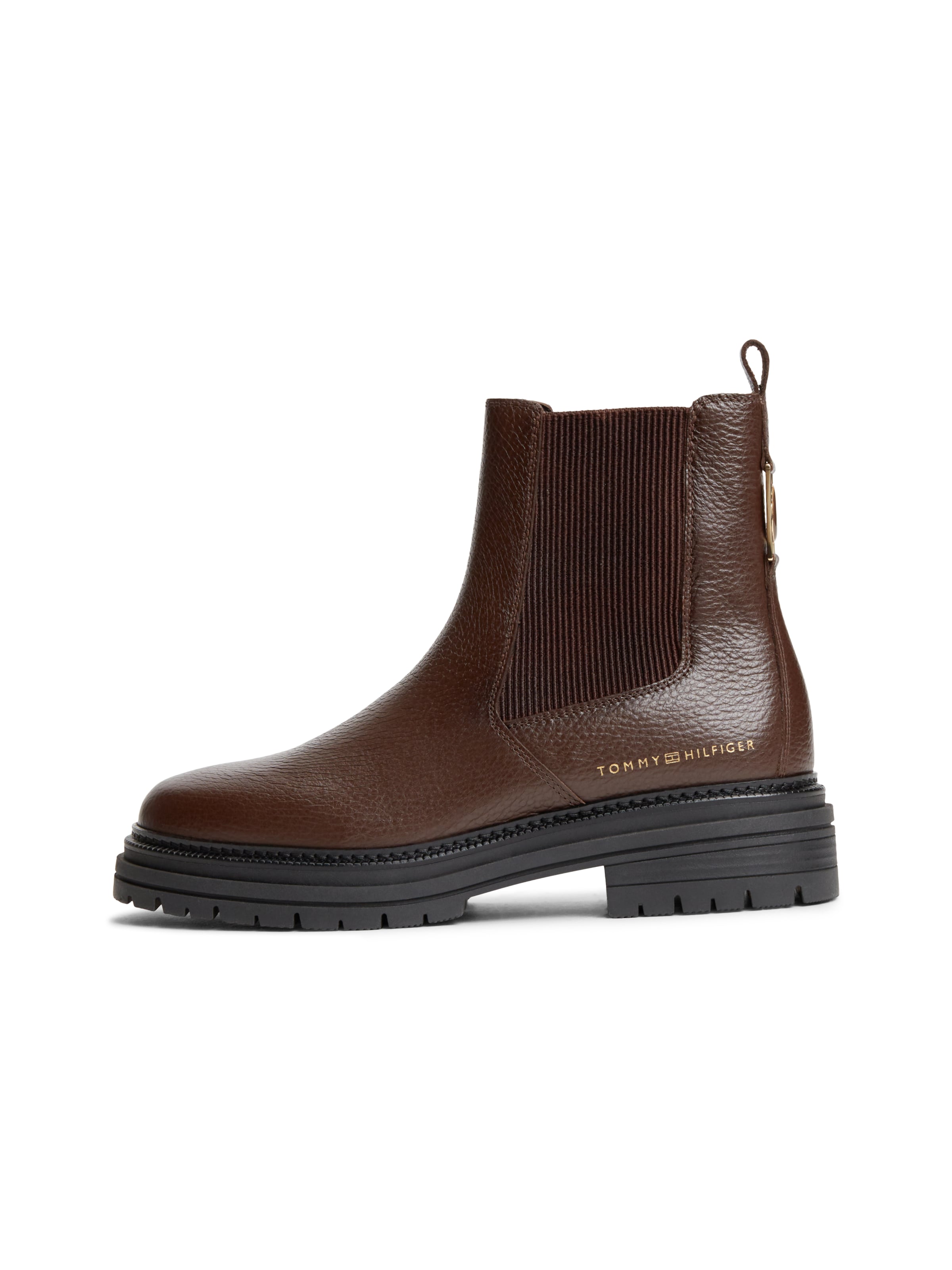 Chelsea Boots TOMMY HILFIGER en marron : devant