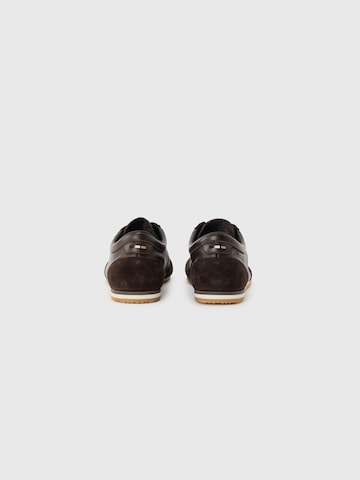 Sneaker bassa 'Lineor' di BOSS in marrone