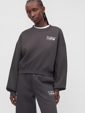 new balance - Sudadera 'Trackside' en negro