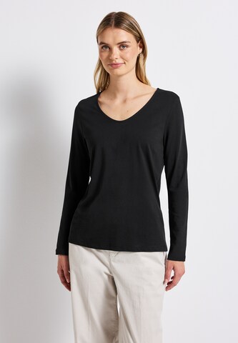 STREET ONE Shirt in Black: front