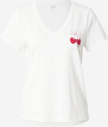 GAP T-shirt i vit: framsida