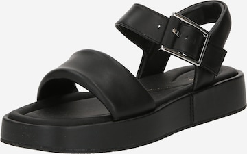 Sandales 'Alda' CLARKS en noir : devant