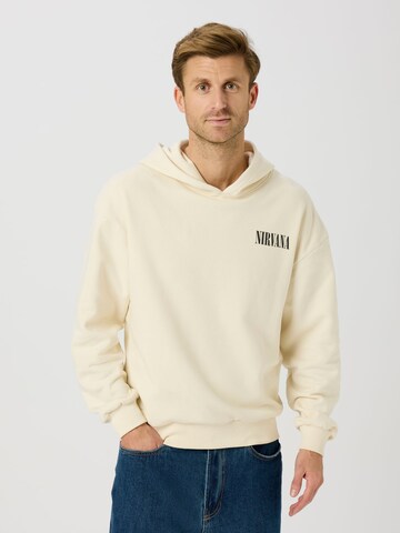 Sweat-shirt 'Nirvana' TWO SOON en beige