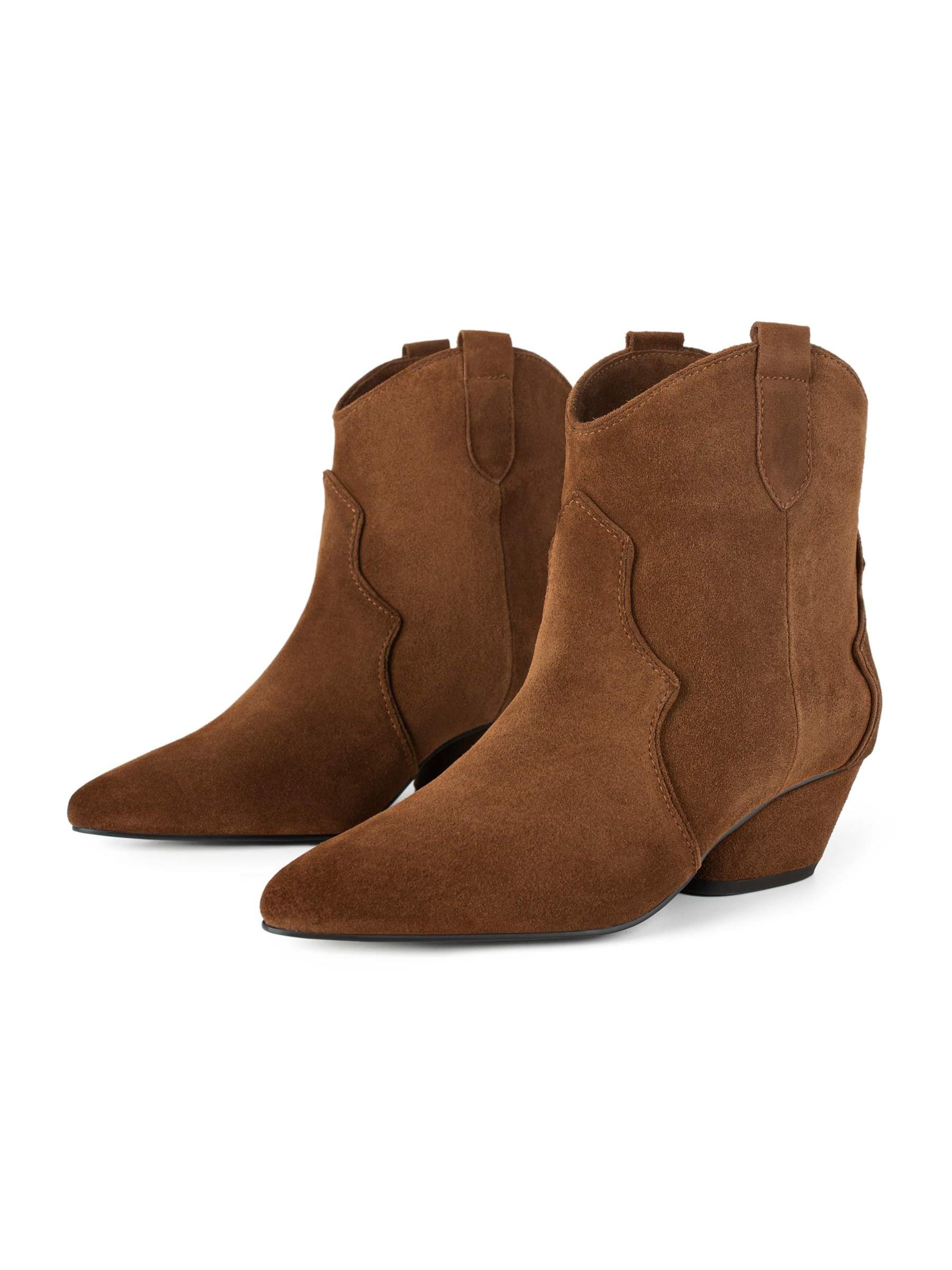 L37 HANDMADE SHOES Cowboy boot 'STARRY PATH' in Brown: front