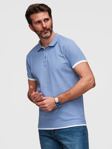 Ombre Shirt in Blauw
