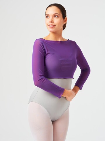 Tanzmuster Sports Top 'Maite' in Purple: front