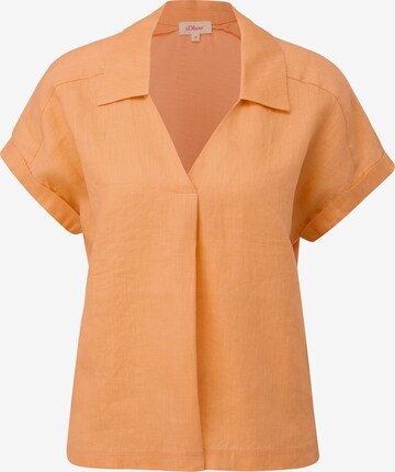 s.Oliver Blus i orange: framsida