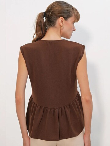 Bigdart Blouse 'Blusen' in Bruin