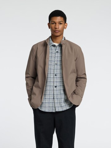SELECTED HOMME Between-season jacket in Grey: front