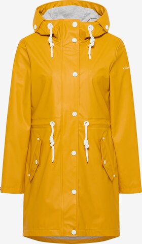 DreiMaster Maritim Λειτουργικό παλτό σε κίτρινο: μπροστά