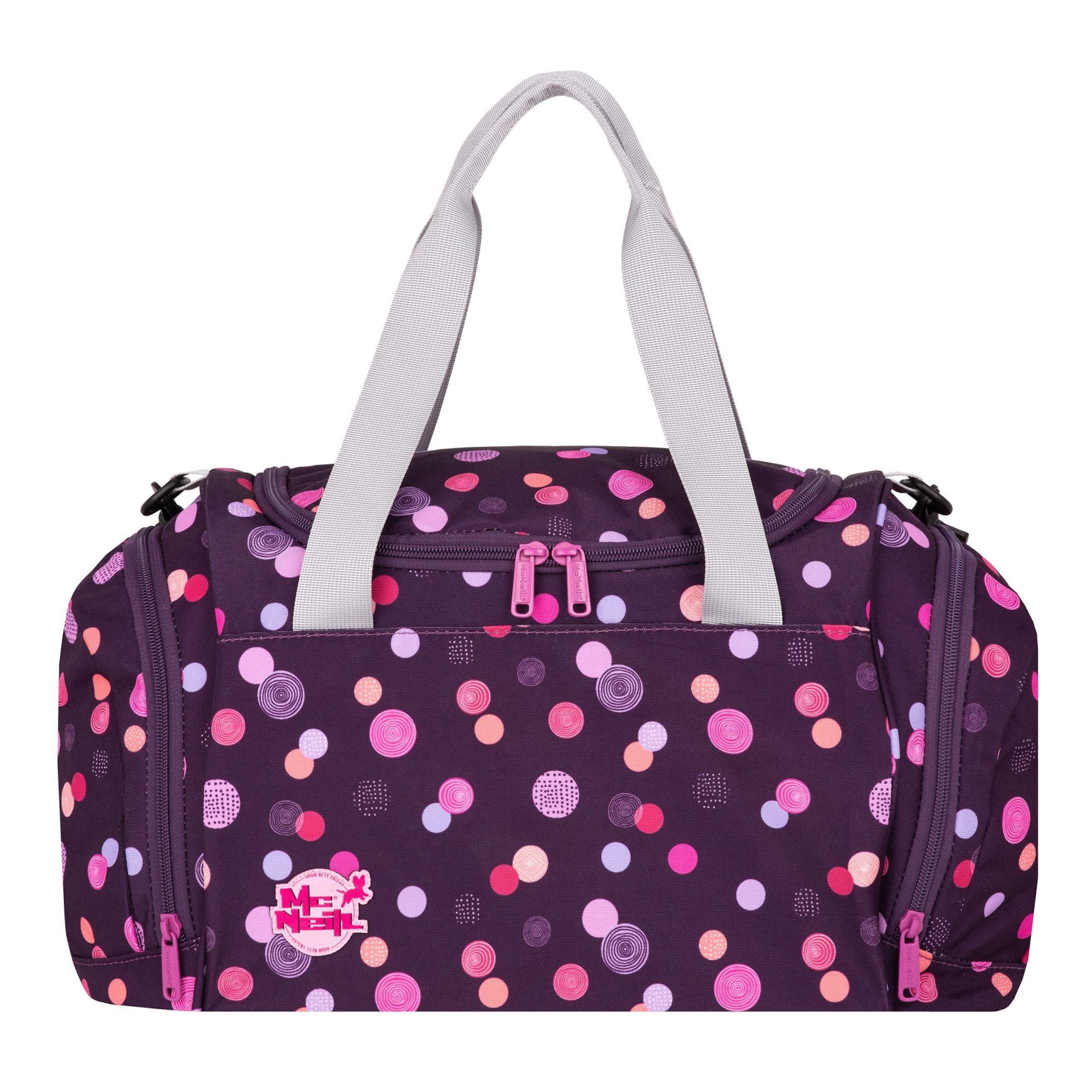 MCNEILL Sports Bag in Purple: front