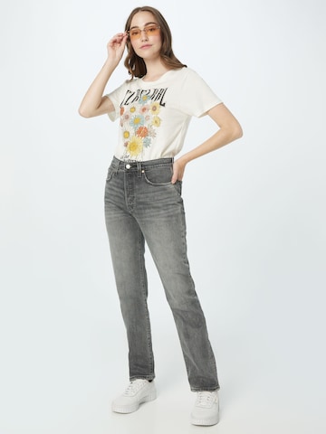 LEVI'S Jeans '501® CROP' in Grau