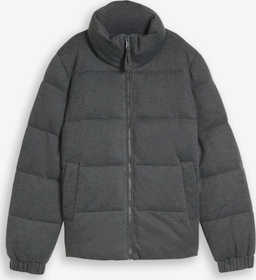 TOM TAILOR DENIM Winterjacke in Grau: Vorderseite