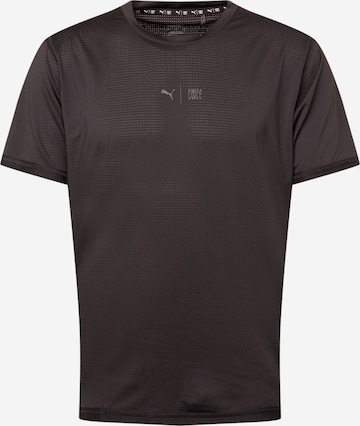 PUMA Functioneel shirt in Zwart: voorkant