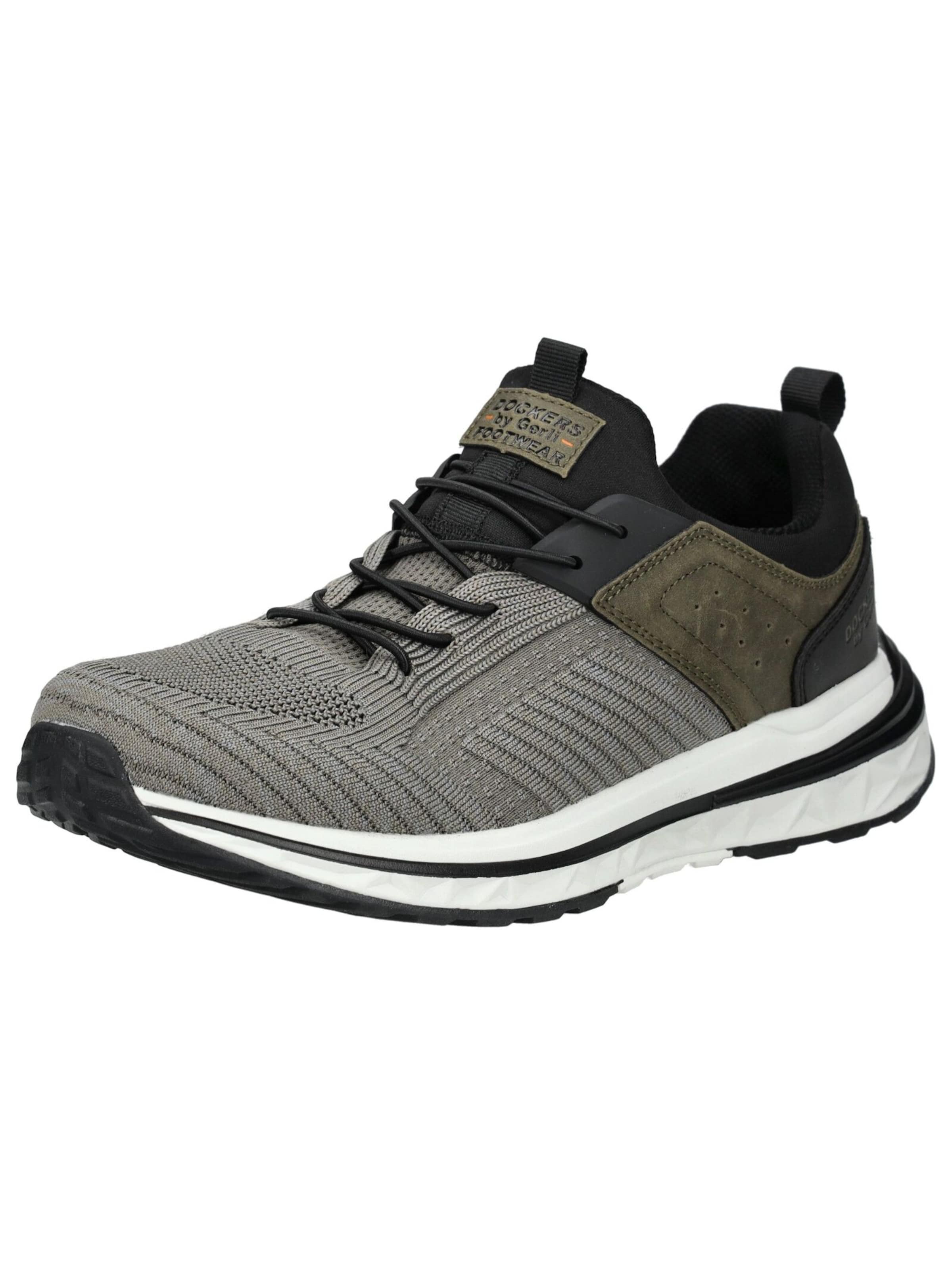 Sneaker bassa di Dockers in verde: frontale