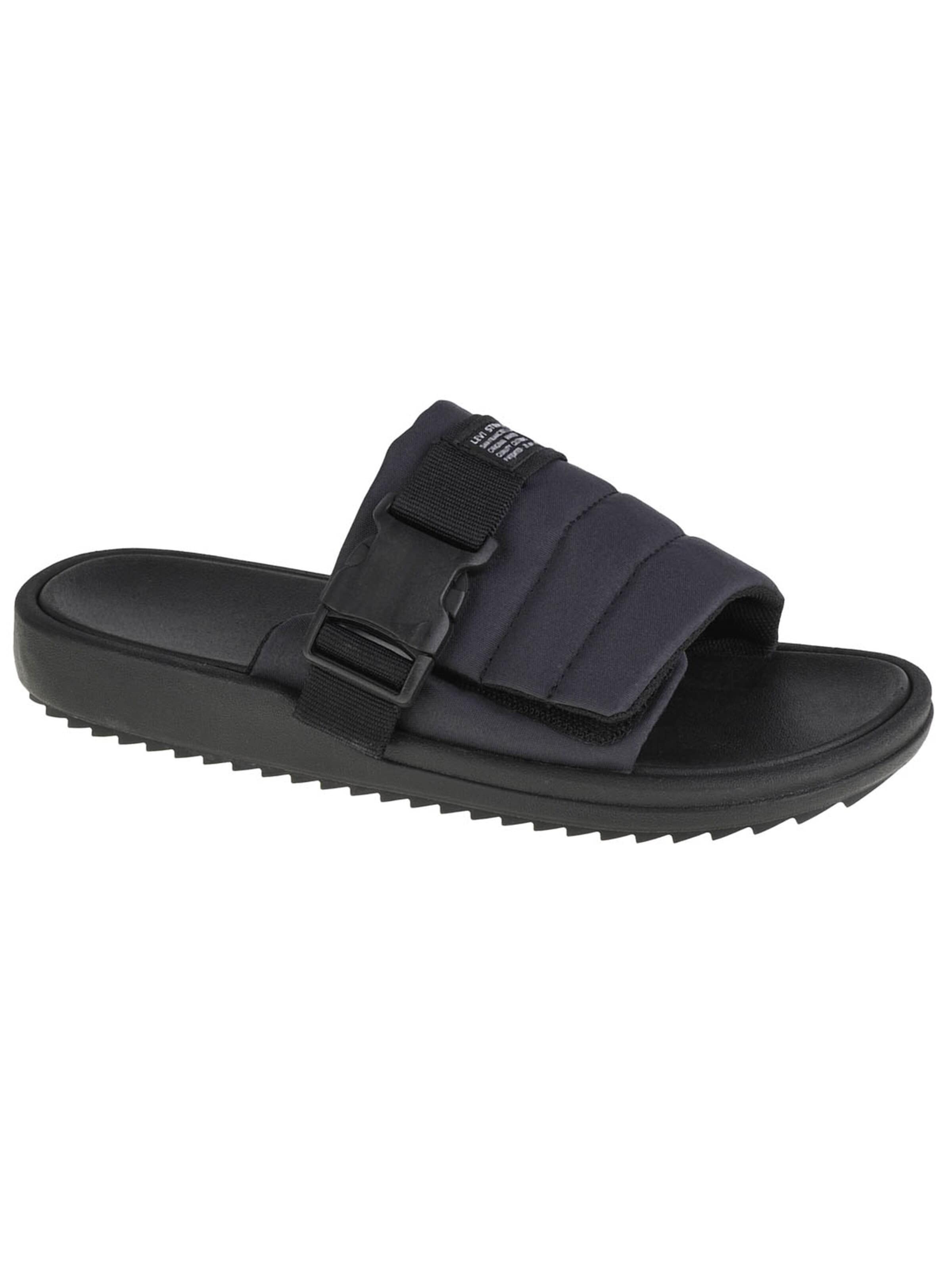 LEVI'S ® Strand-/badschoen 'Levi's Tahoma' in Zwart: voorkant