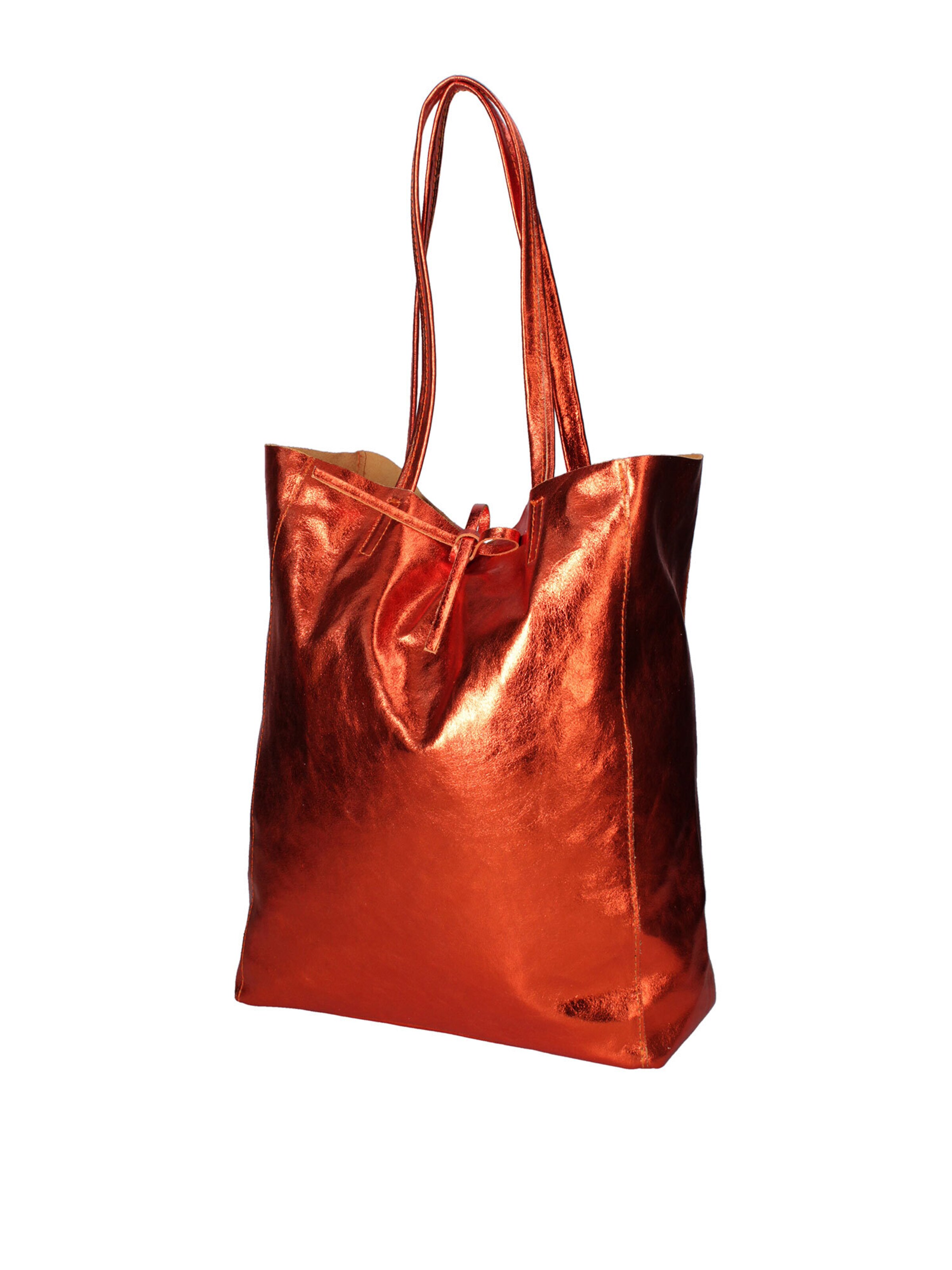 Shopper di Gave Lux in rosso: frontale