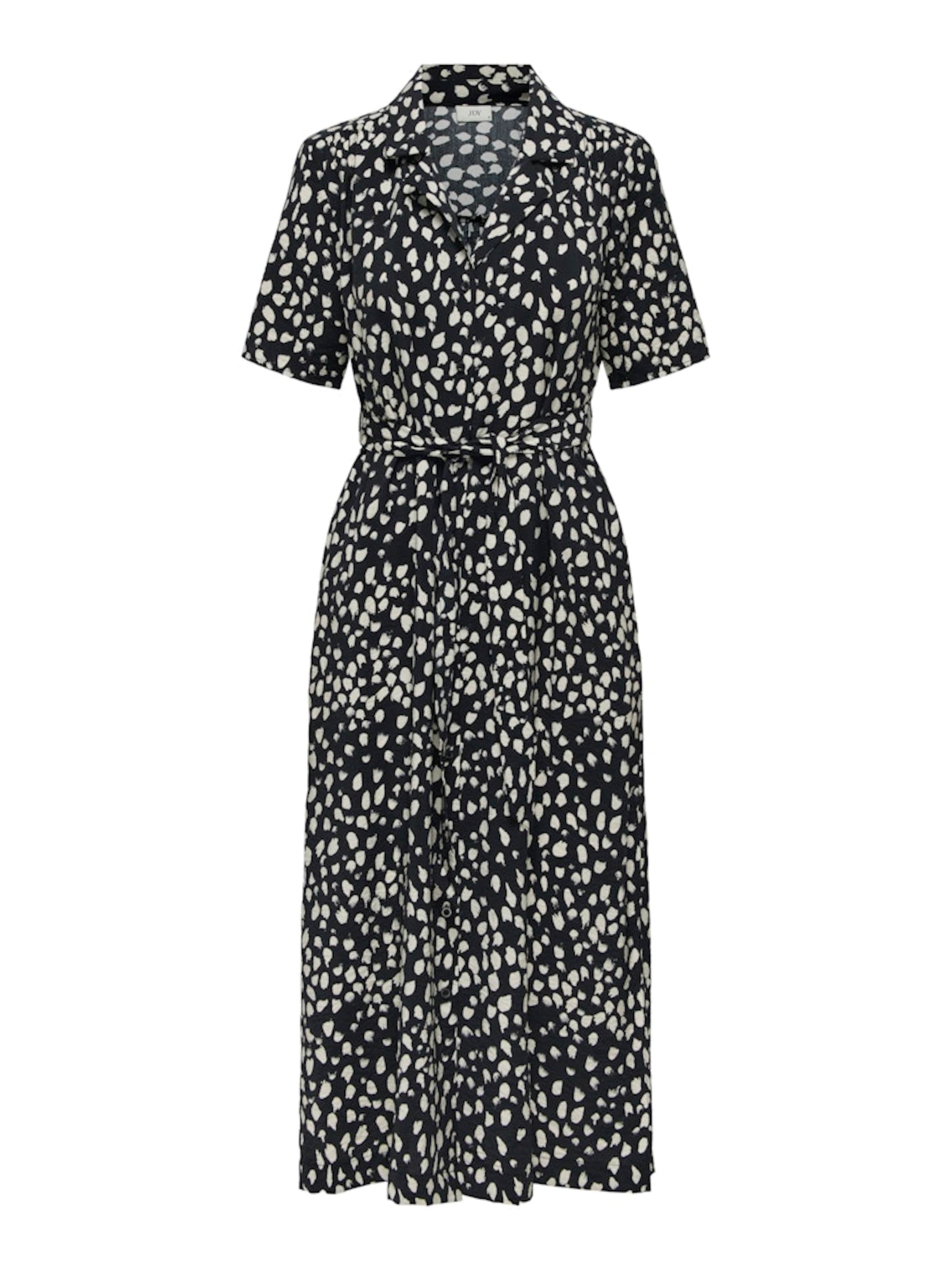 JDY Платье-рубашка 'JDYTROYA' в Черный: спереди