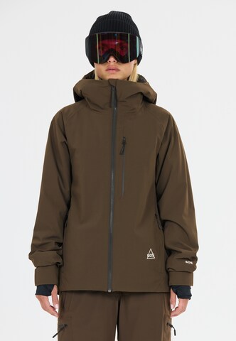 SOS Sports jacket 'Cervinia' in Brown: front