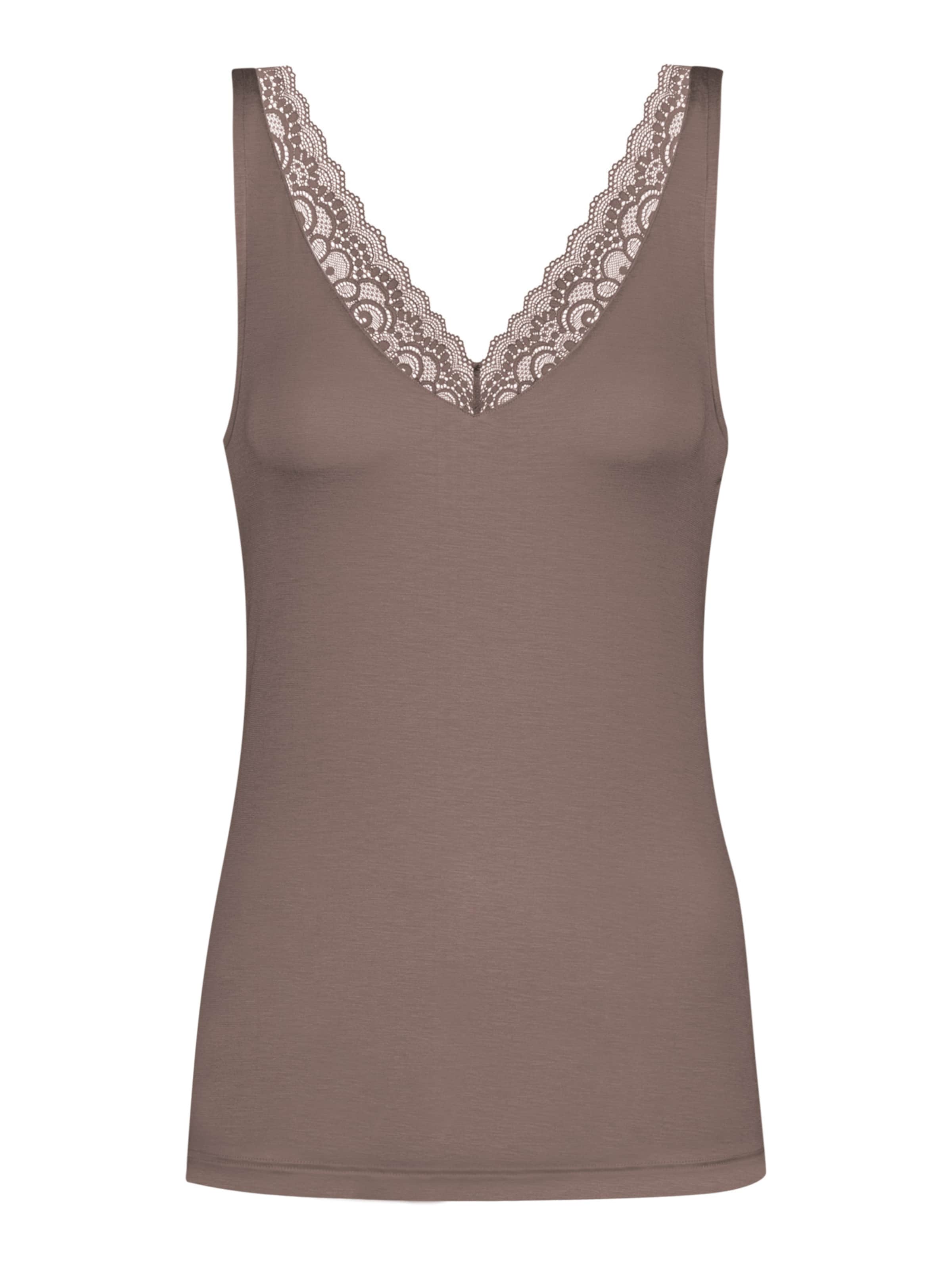 Mey Unterhemd 'Ami' in Braun: Vorderseite