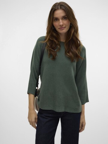 VERO MODA Trui 'NORA' in Groen