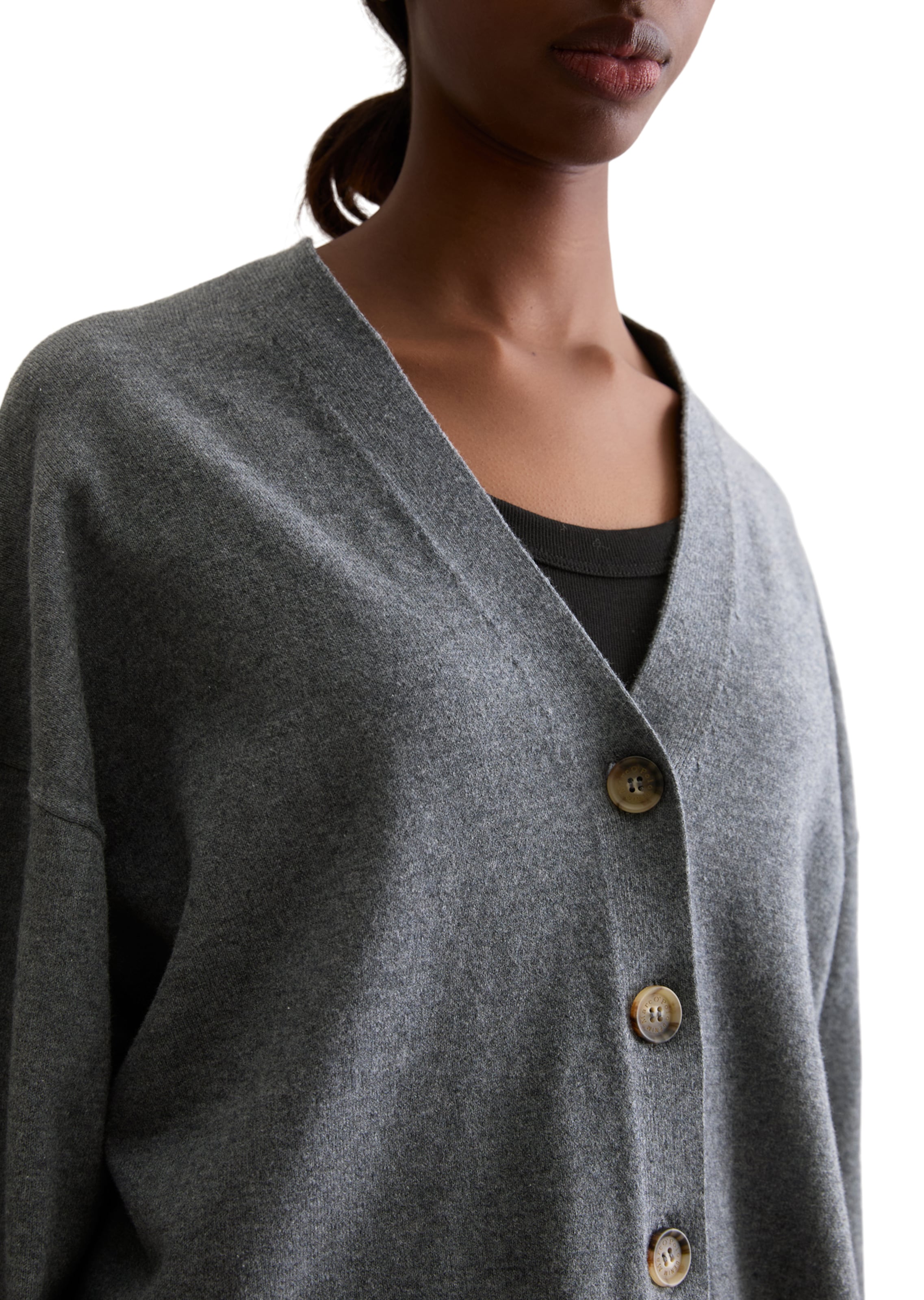 Marc O'Polo DENIM Strickjacke in Grau