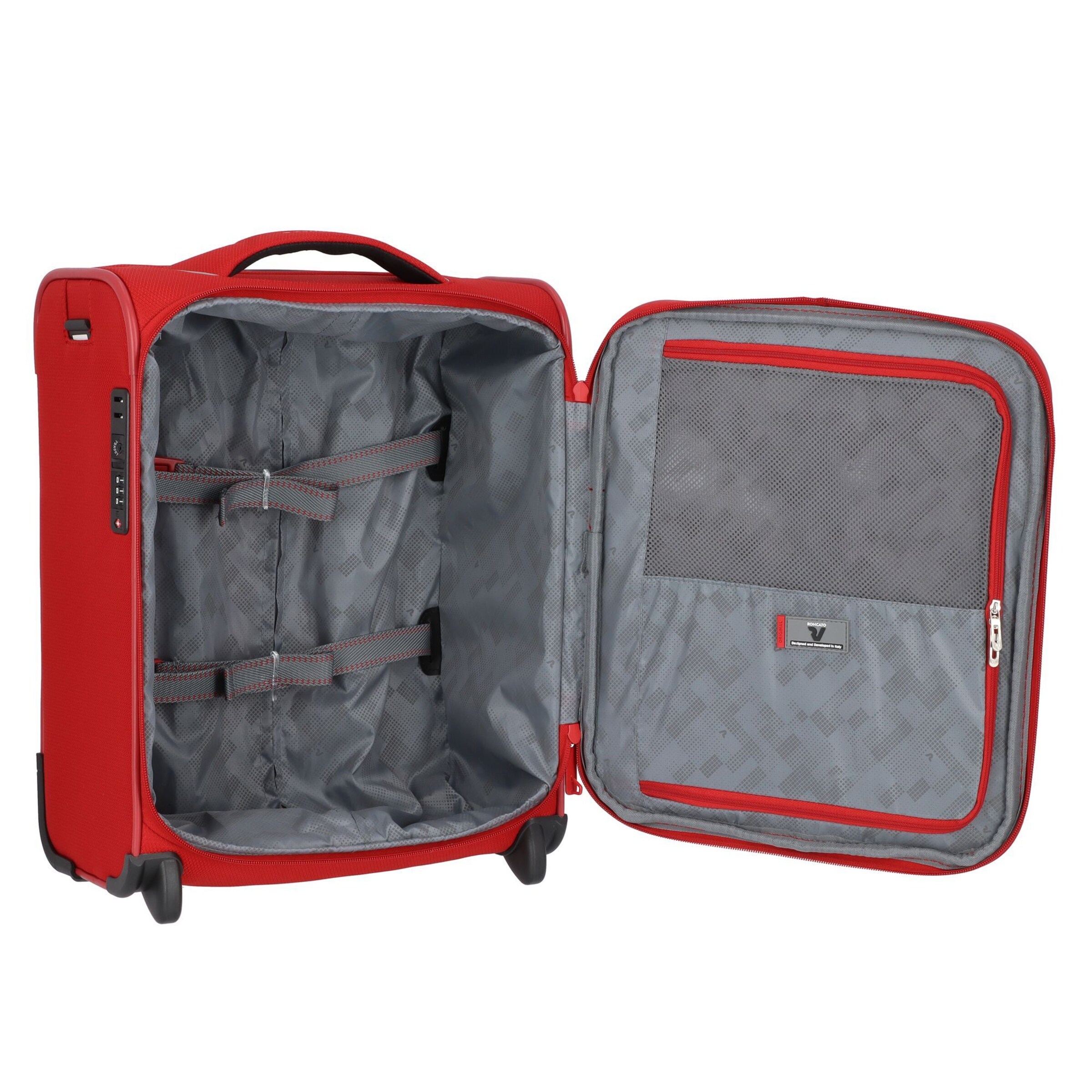 Roncato Trolley 'Ironik 2.0' in Rot