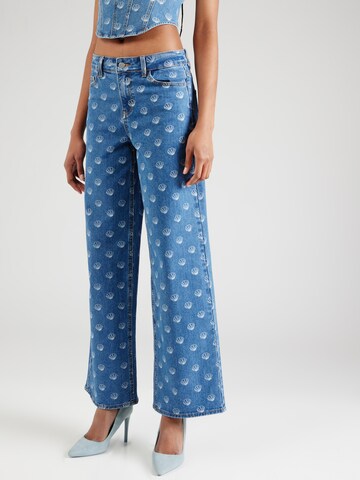 florence by mills exclusive for ABOUT YOU Wide Leg Jeans 'Daze Dreaming' i blå: forside