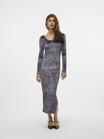 VERO MODA Cocktail dress 'MOLLY' in Grey: front