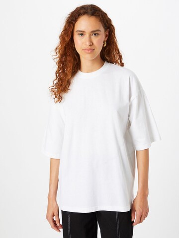 Public Desire Oversized bluse i hvid: forside