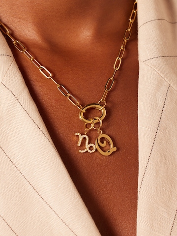 Lucardi Pendant 'Statement' in Gold: front