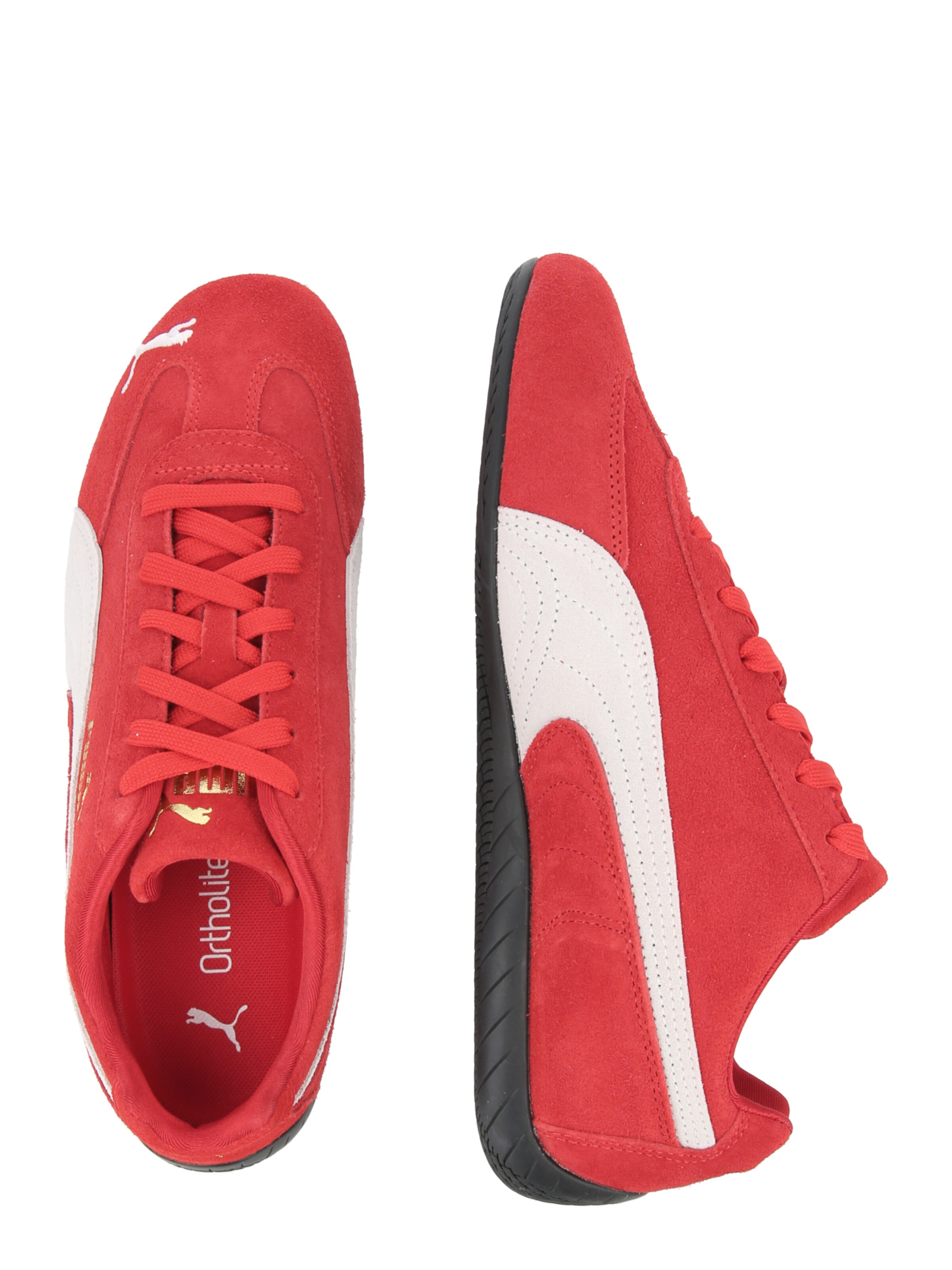 Baskets basses 'Speedcat' PUMA en rouge