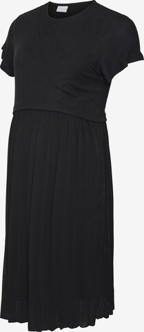 MAMALICIOUS - Vestido 'RAINA JUNE' em preto: frente