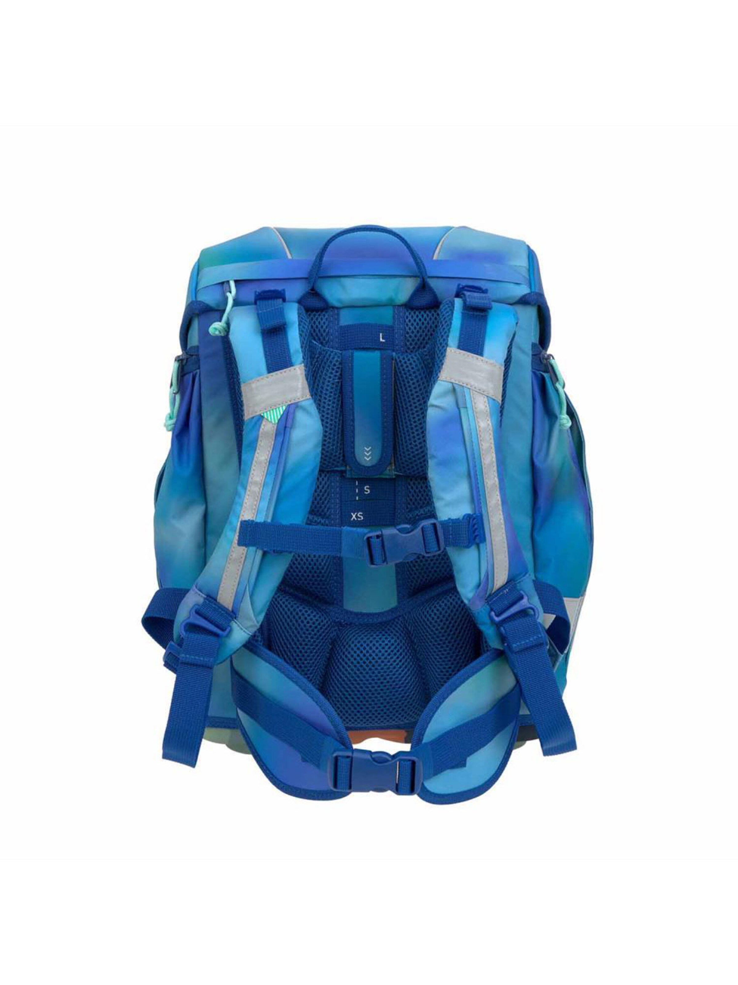 LÄSSIG Backpack 'Boxy Unique' in Blue