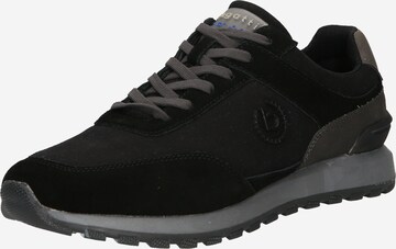 bugatti Platform trainers 'Atus' in Black: front