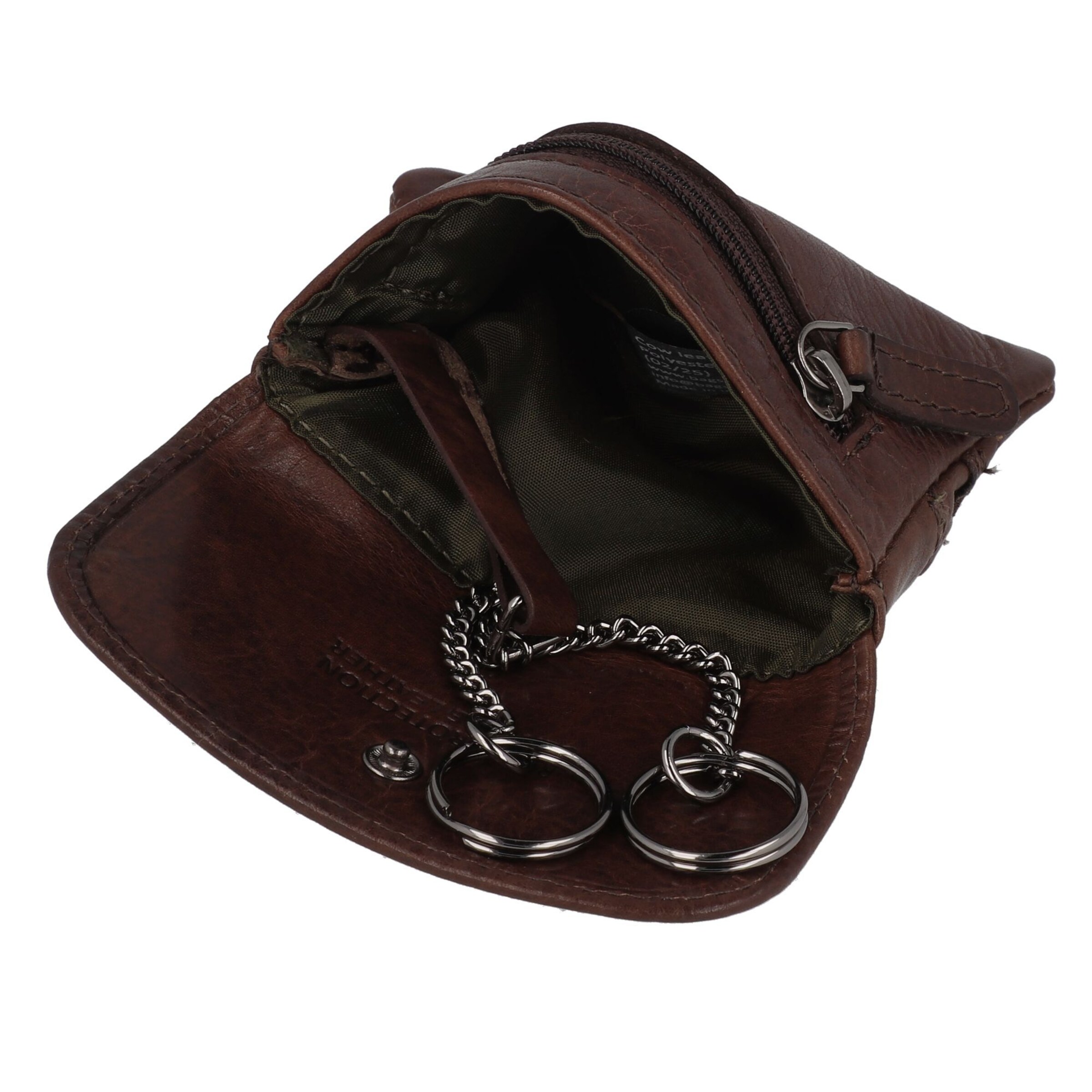 Portachiavi 'Newport' di GREENBURRY in marrone