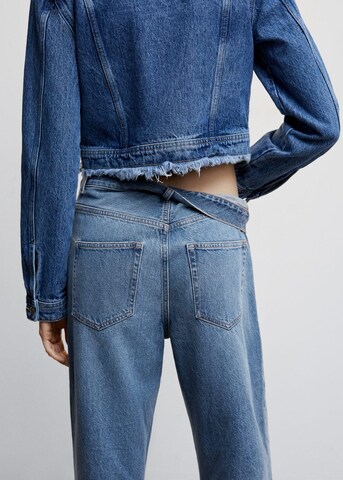 MANGO Wide Leg Jeans 'maya' in Blau