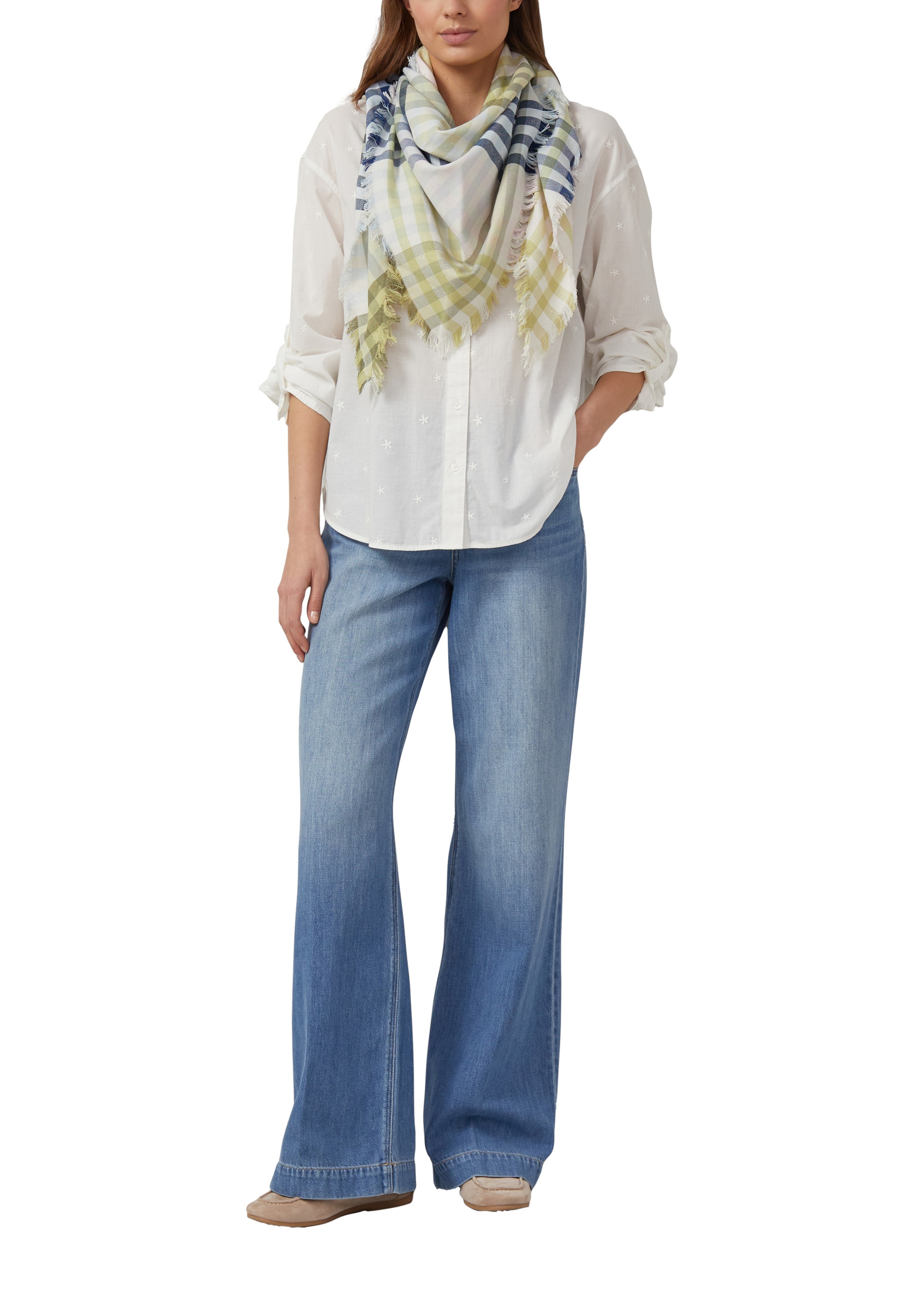 s.Oliver Sjaal in Blauw