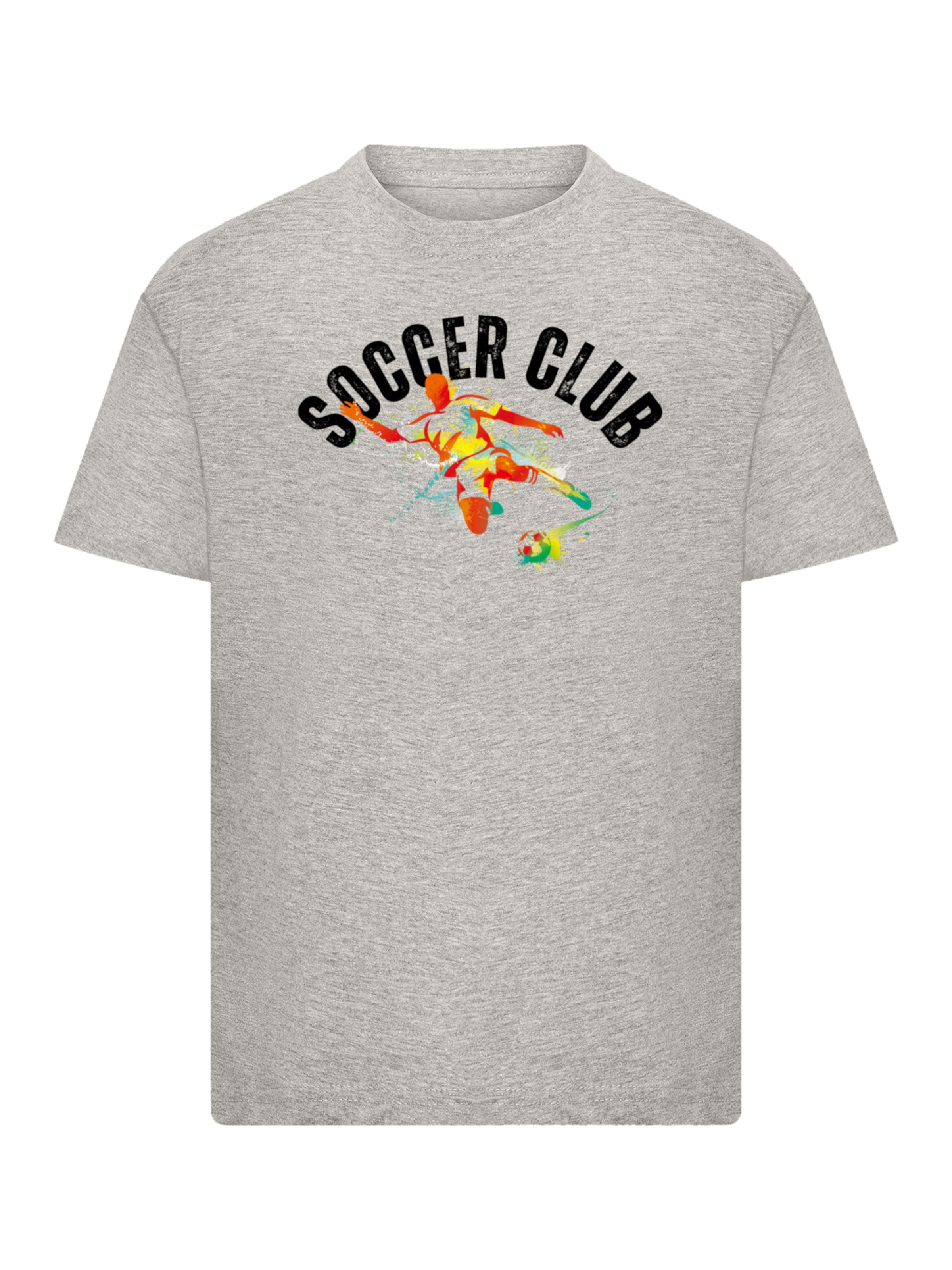 F4NT4STIC Shirt in Grey: front