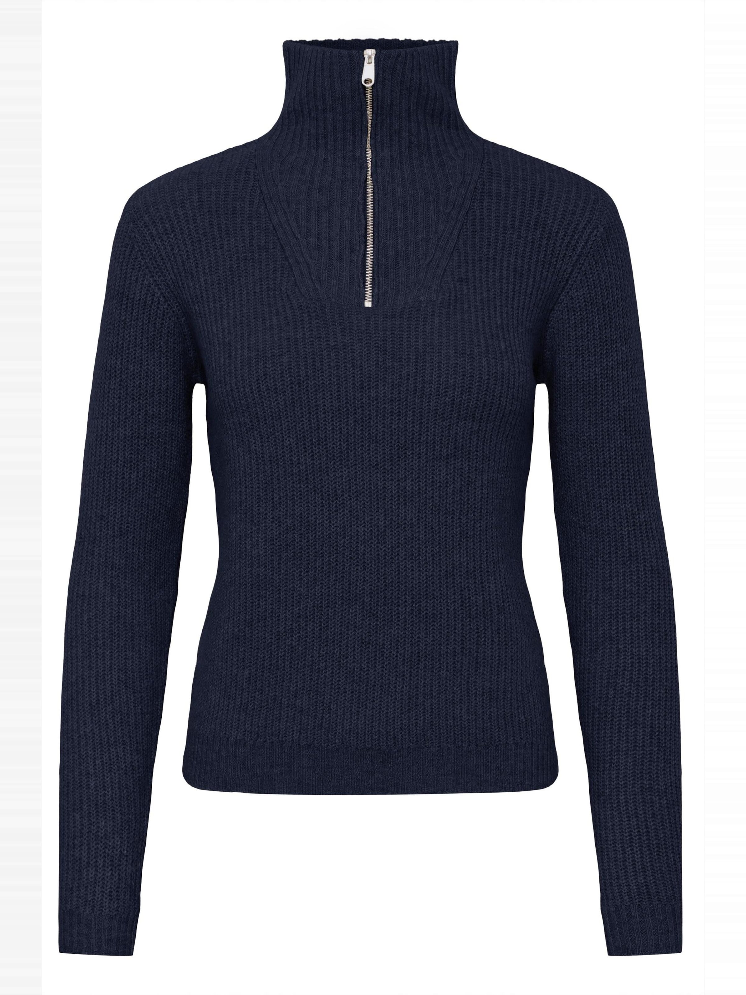 Pull-over Oxmo en bleu : devant