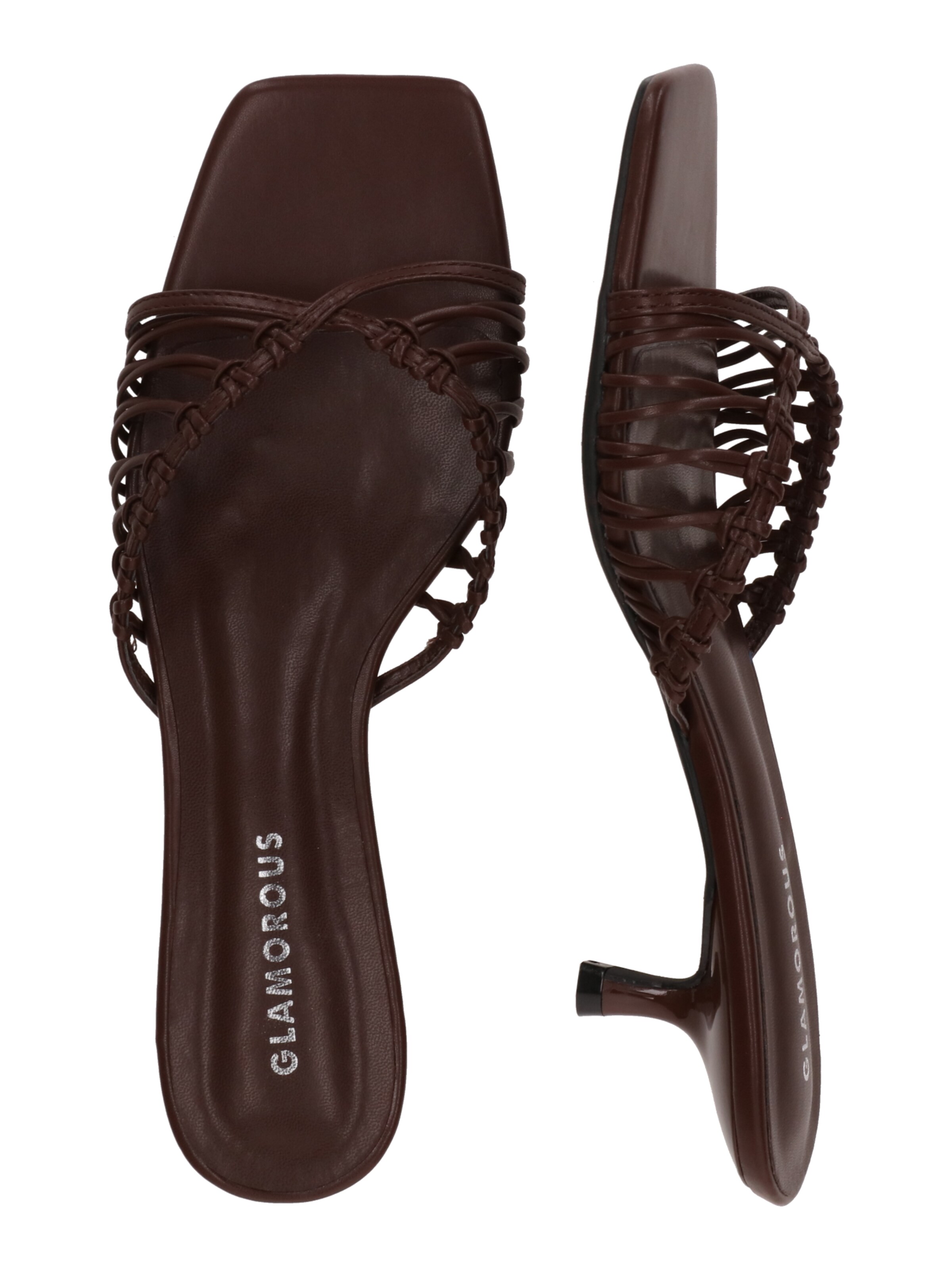 GLAMOROUS Mule in Brown